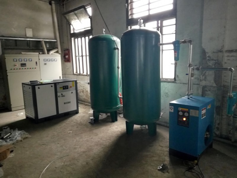 加工行業(yè)螺桿空壓機(jī)使用案例